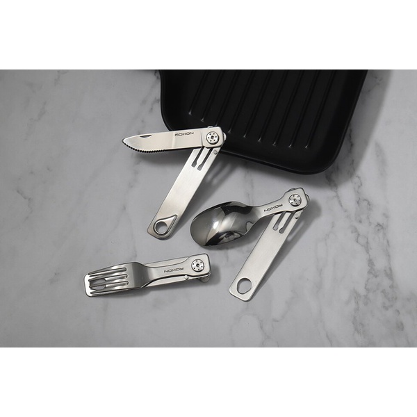 Приборы столовые походные Roxon C1