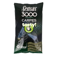 Прикормка Sensas 3000 Carp Tasty (1кг) Garlic