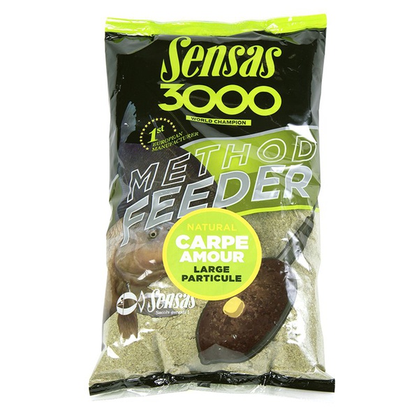 Прикормка Sensas 3000 Method Fethod Grass Carp 1кг
