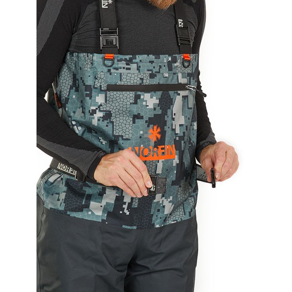 Полукомбинезон забродный Norfin Pilot Camo Bootfoot (с сапогами)