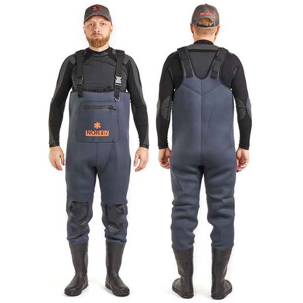 Полукомбинезон забродный Norfin Shadow Neoprene Bootfoot (с сапогами)