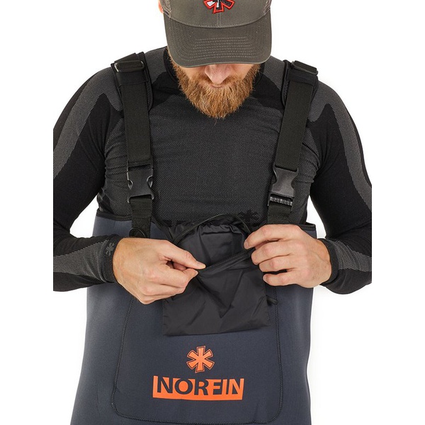 Полукомбинезон забродный Norfin Shadow Neoprene Bootfoot (с сапогами)