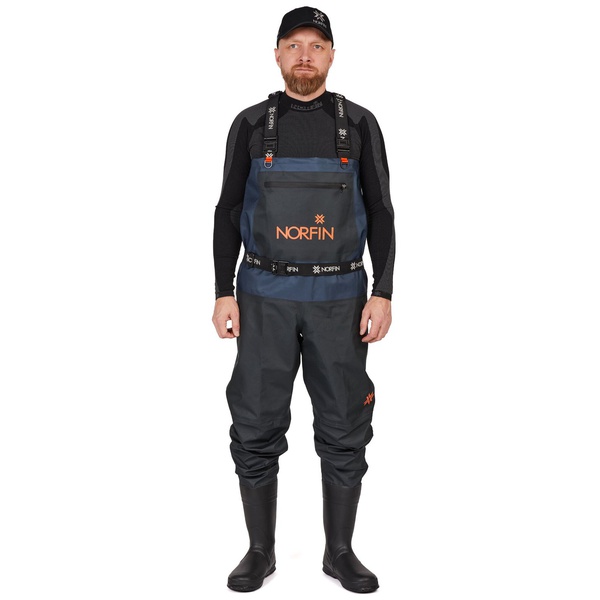 Полукомбинезон забродный Norfin Pilot Bootfoot (с сапогами)