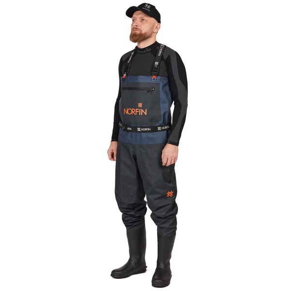 Полукомбинезон забродный Norfin Pilot Bootfoot (с сапогами)