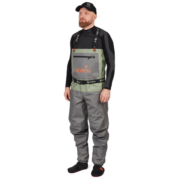 Полукомбинезон забродный Norfin Pilot Stockingfoot 2