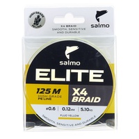 Леска плетёная Salmo Elite х4 Braid 125/012