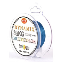 Леска плетёная WFT Kg Round Dynamix Multicolor, 300/035