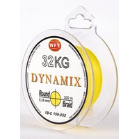 Леска плетёная WFT Kg Round Dynamix Yellow, 300/035