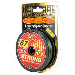 Леска плетёная WFT Kg Strong Green, 250/039