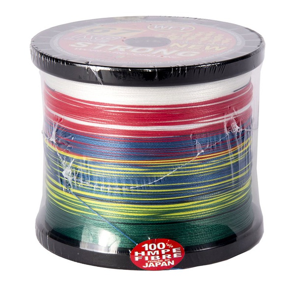 Леска плетёная WFT Kg Strong Multicolor, 1000/032
