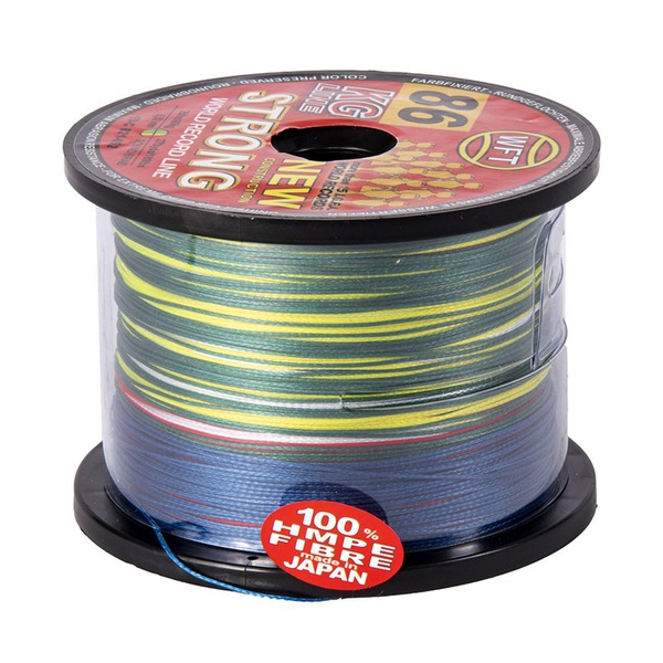 Леска плетёная WFT Kg Strong Multicolor, 250/052