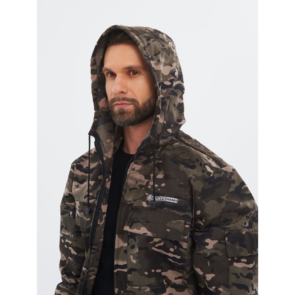 Костюм Huntsman Стрелок Чёрный мультикам, тк. смесовая сорочка