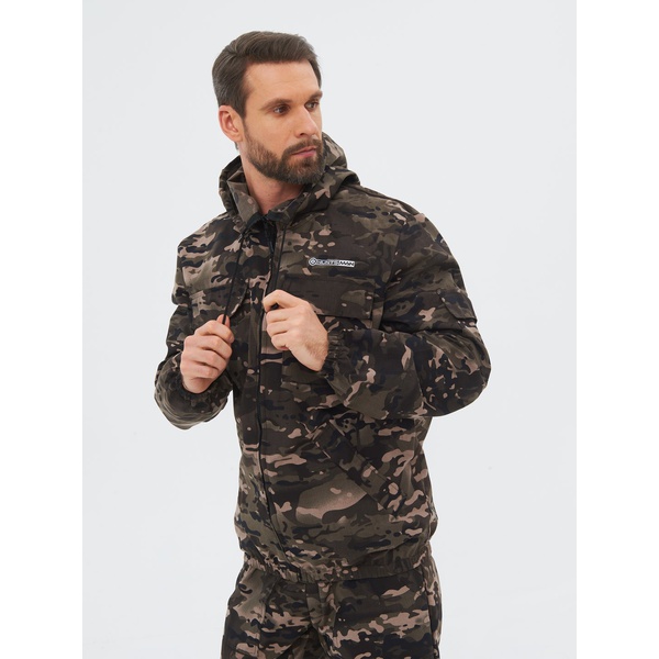 Костюм Huntsman Стрелок Чёрный мультикам, тк. смесовая сорочка