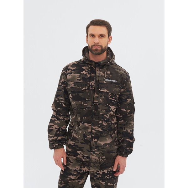 Костюм Huntsman Стрелок Чёрный мультикам, тк. смесовая сорочка