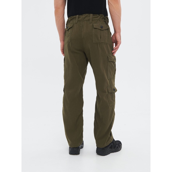 Брюки Huntsman Крафт Хаки, тк. смесовая