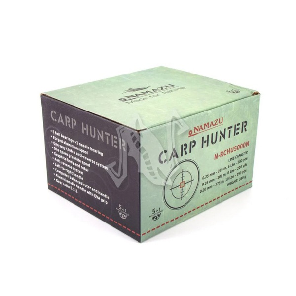 Катушка безынерционная Namazu Carp Hunter New CH5000