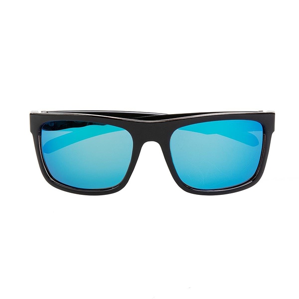 Очки поляризационные Nisus N-OP-LZ0308-B (в жест.чехле) черный/брызги/синие линзы