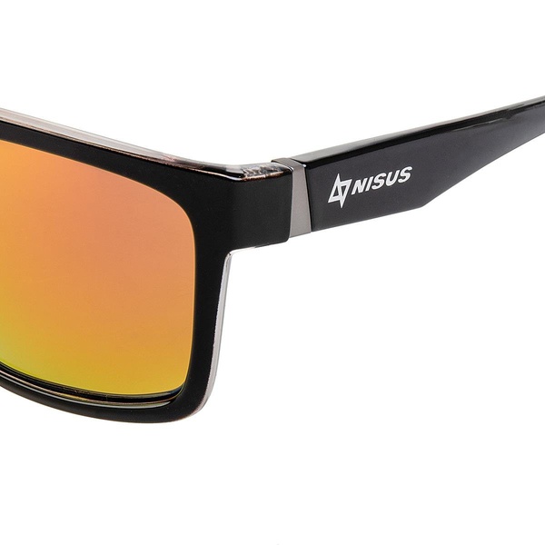 Очки поляризационные Nisus N-OP-LZ0308-O (в жест.чехле) черный /оранжевые линзы