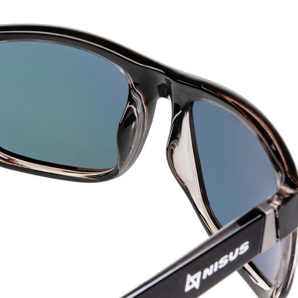 Очки поляризационные Nisus N-OP-LZ0308-O (в жест.чехле) черный /оранжевые линзы