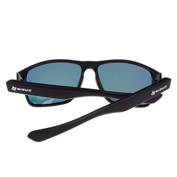 Очки поляризационные Nisus N-OP-LZ0471-O (в жест.чехле) черный/оранжевые линзы