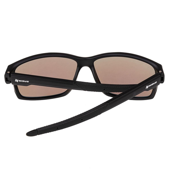 Очки поляризационные Nisus N-OP-PF2015-B (в жест.чехле) черный/синие линзы