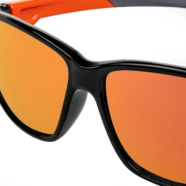 Очки поляризационные Nisus N-OP-PF2015-O (в жест.чехле) черный/оранжевый/оранжевые линзы