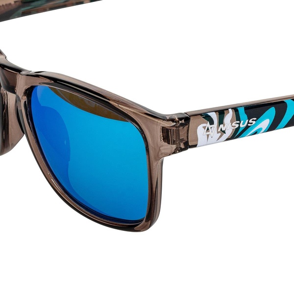 Очки поляризационные Nisus N-OP-TF2038-B (в жест.чехле) абстракция/синие линзы
