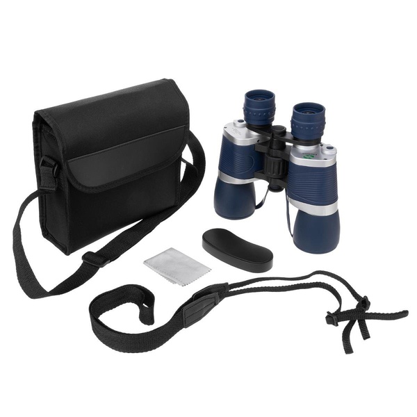 Бинокль Helios 10х50 (HS 10х50) синий/серебристый