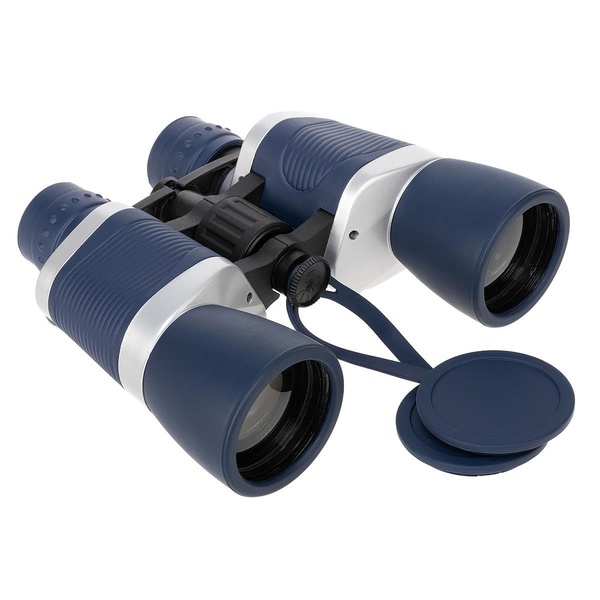 Бинокль Helios 10х50 (HS 10х50) синий/серебристый