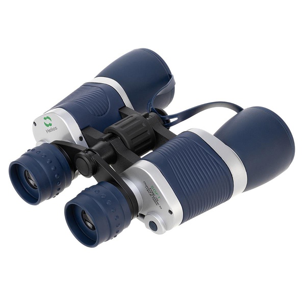 Бинокль Helios 10х50 (HS 10х50) синий/серебристый