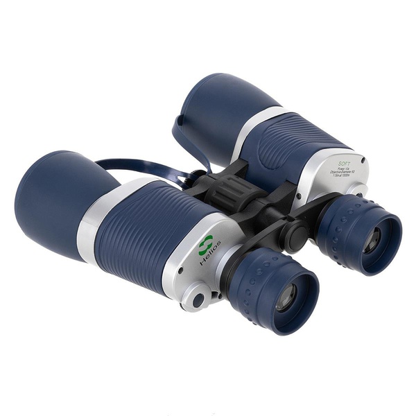 Бинокль Helios 10х50 (HS 10х50) синий/серебристый