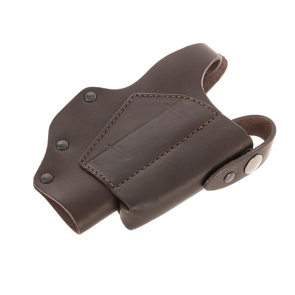 Кобура Helios поясная к ПМ с запасной обоймой (HS-ПК-25br)