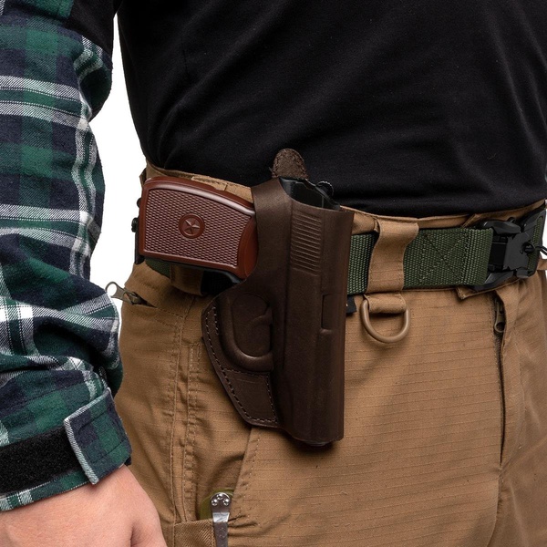 Кобура Helios поясная к ПМ формованная (HS-ПК-5к) коричневый