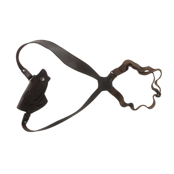 Кобура Helios опер. под ПМ гориз. на резинке (HS-ОК-2/2br) коричневый