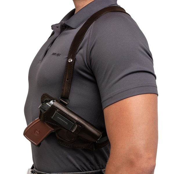 Кобура Helios опер. под ПМ гориз. на резинке (HS-ОК-2/2bl) черный