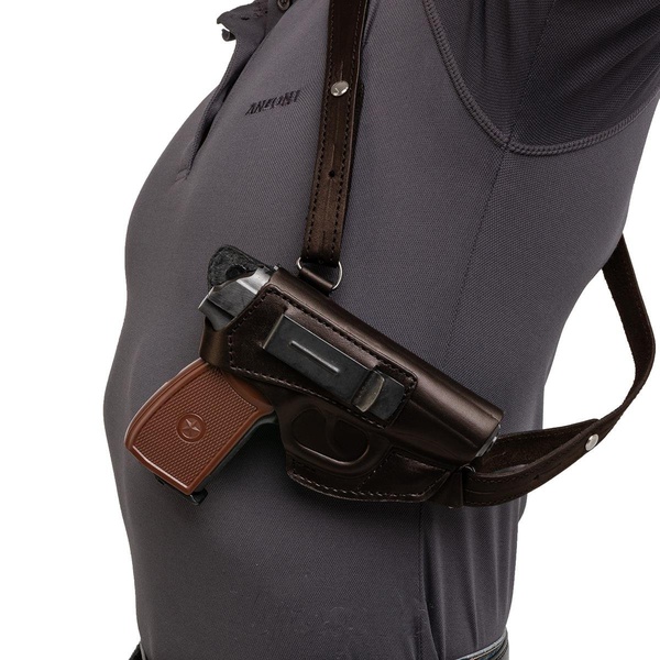 Кобура Helios опер. под ПМ гориз. на резинке (HS-ОК-2/2bl) черный