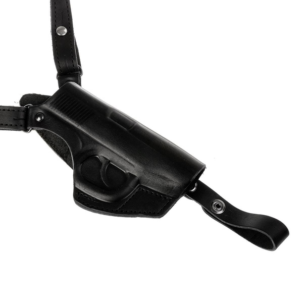 Кобура Helios опер. под ПМ вертик. с запасной обоймой ПМ (HS-ОК-1-Нч) черный