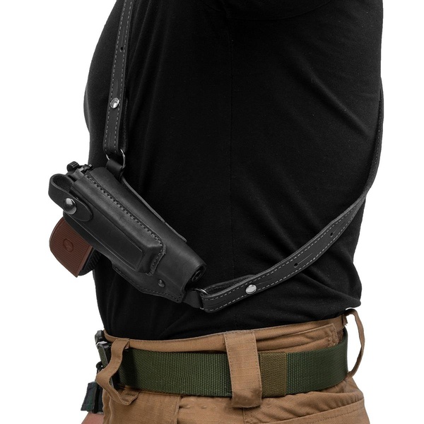 Кобура Helios опер. к ПМ с з/о на кобуре (HS-ОК-24ч) черный