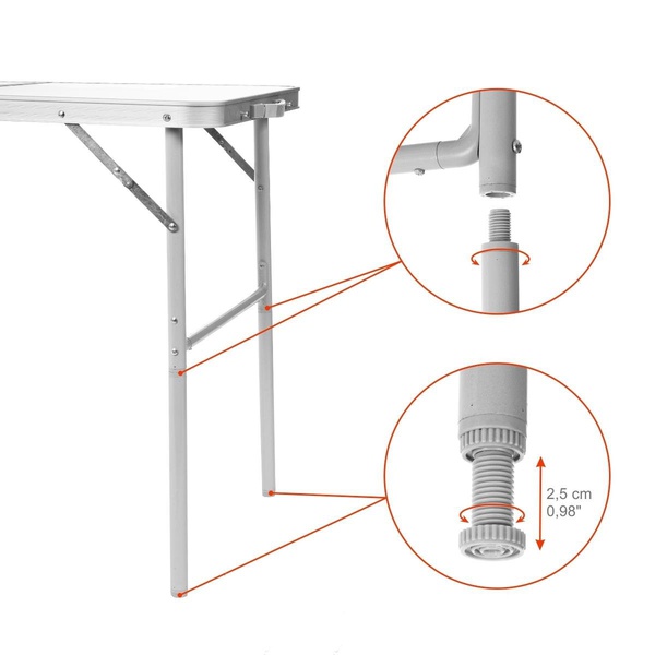 Стол складной Nisus N-FT-435A