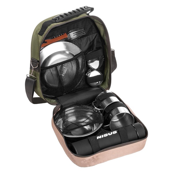 Набор для пикника Helios HS-2-3 (на 2 персоны с термосом)