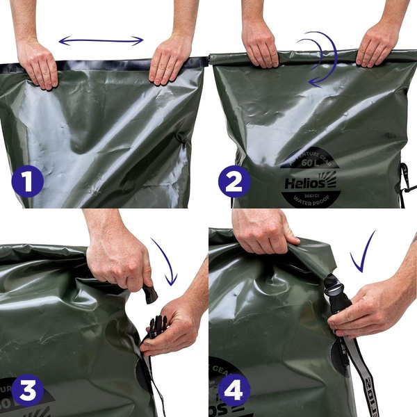 Герморюкзак Helios HS-GR-60-HB (60л, ПВХ)