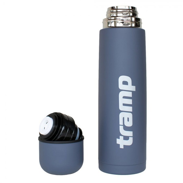 Термос Tramp Basic серый, 1 л