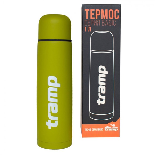 Термос Tramp Basic оливковый, 1 л