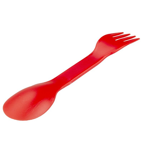 Контейнер силиконовый Tramp (с ловилкой) терракотовый, 1000 мл