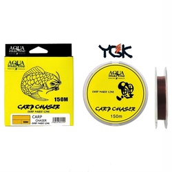 Леска YGK Carp Chaser (150м, св.-коричн.) 0.165 мм/2.84 кг