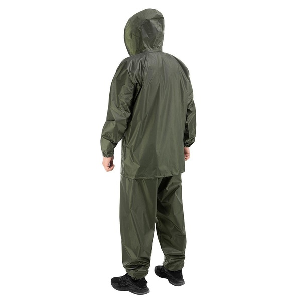 Костюм ветровлагозащитный Helios Походный PU 5000 зеленый