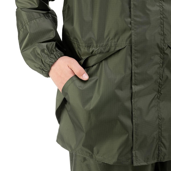 Костюм ветровлагозащитный Helios Походный PU 5000 зеленый