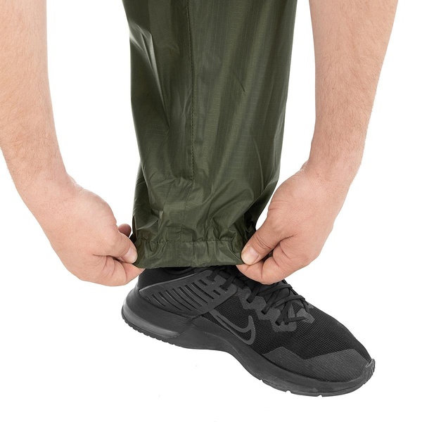 Костюм ветровлагозащитный Helios Походный PU 5000 зеленый