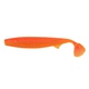 Виброхвост Helios Pike King (16 см, 3шт/уп.) оранжевый/блестки. Фото 1