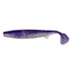 Виброхвост Helios Pike King (16 см, 3шт/уп.) серебряные блестки/фиолетовый. Фото 1